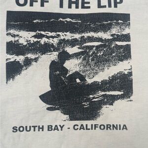 Brandy Melville Black and White Graphic Tee